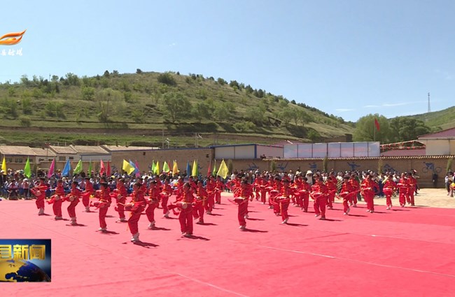 长庆油田第七采油厂在环县车道镇中心小学开展爱心捐赠活动